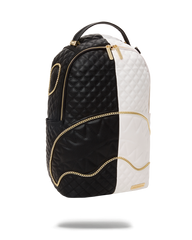 LEVELED UP SPLIT QUILT SHARK BACKPACK (DLXV)