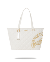 RIVIERA LE BLANC GOLD CHAIN SHARK TOTE