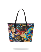 SLICED AND DICED CAMO TOTE
