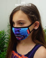 KIDS FORM FITTING MASK: MELT THE RAINBOW