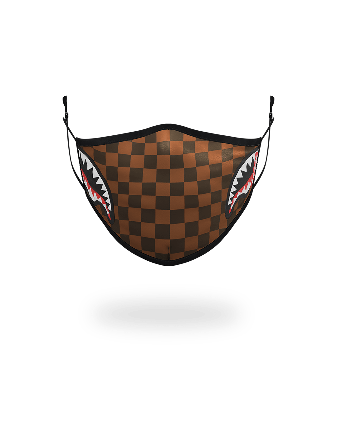 ADULT SHARKS IN PARIS (SIDE SHARK) FORM-FITTING FACE MASK
