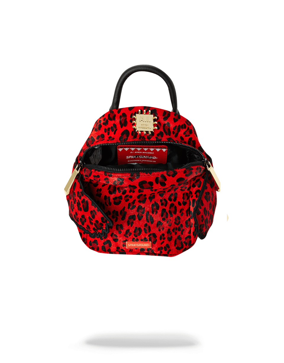 RED LEOPARD ANGEL (PONY HAIR)