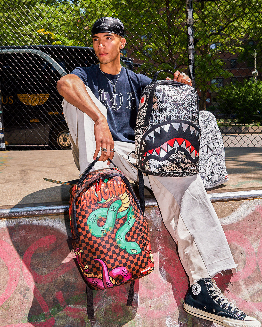 CHROME CRUSHER BACKPACK (DLXV)