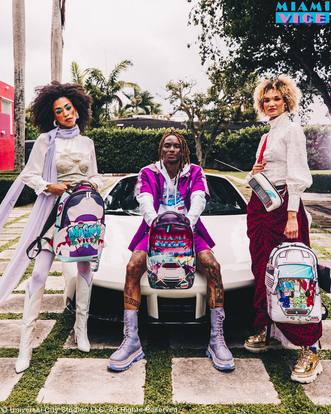 MIAMI VICE WINGS UP BACKPACK (DLXV)