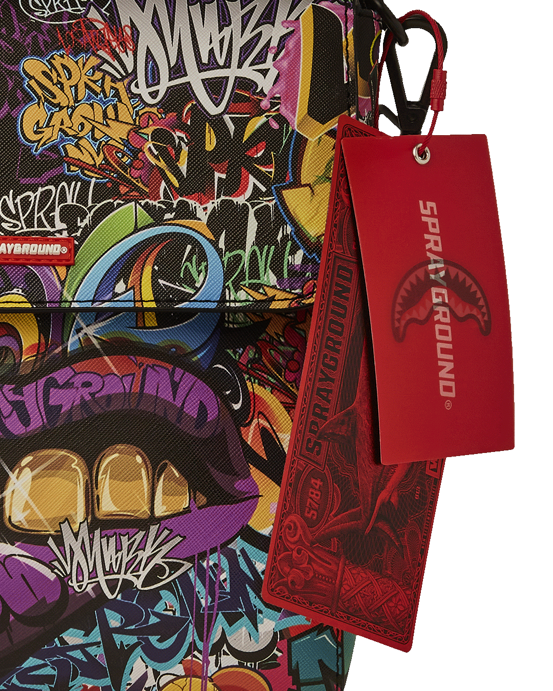 HALF GRAF LIPS MESSENGER BAG