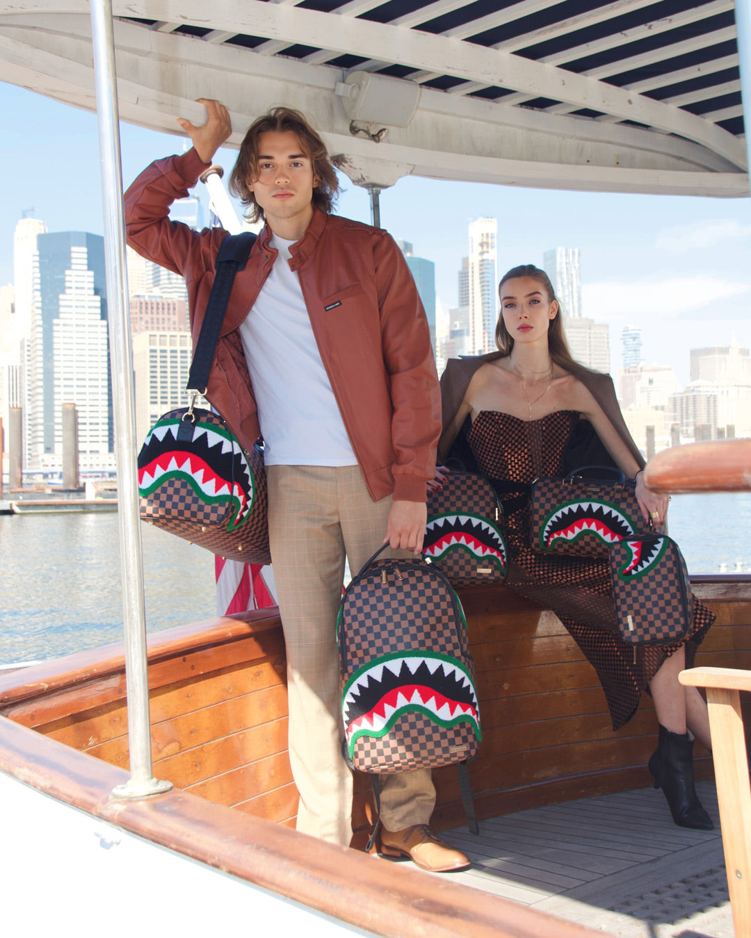 ROMEO AIR ITALIA SHARK MINI DUFFLE