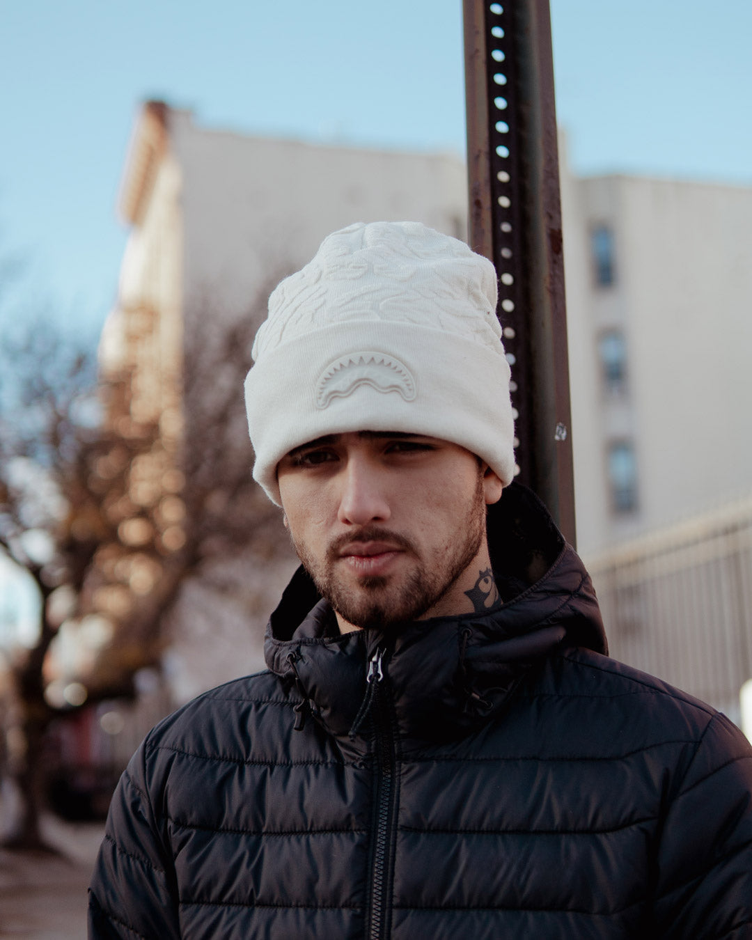 3D KNIT BEANIE