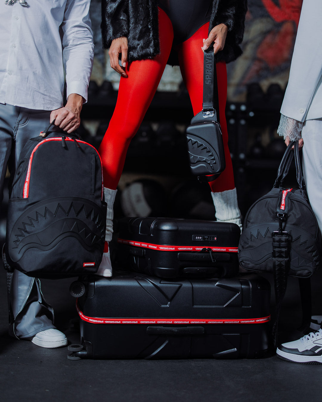 THE HERO SHARKITECTURE CARRY-ON LUGGAGE