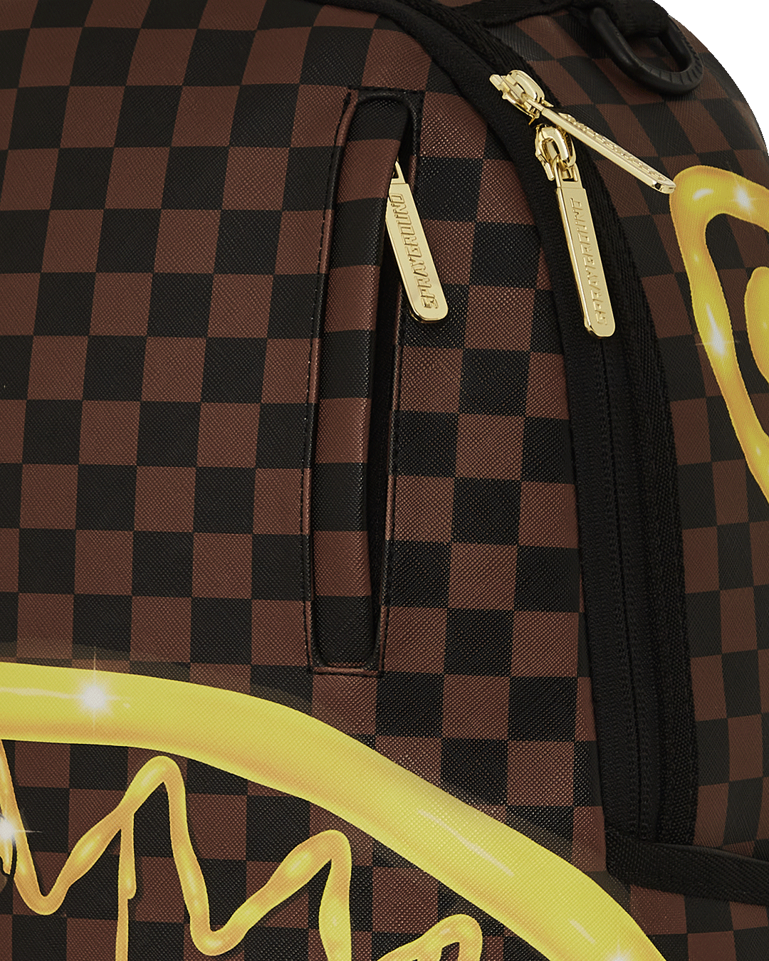 RICHIE RICH PAINT THE SHARK GOLD BACKPACK